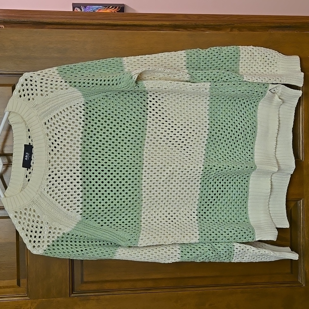 ABLE Taylor Mesh Sweater